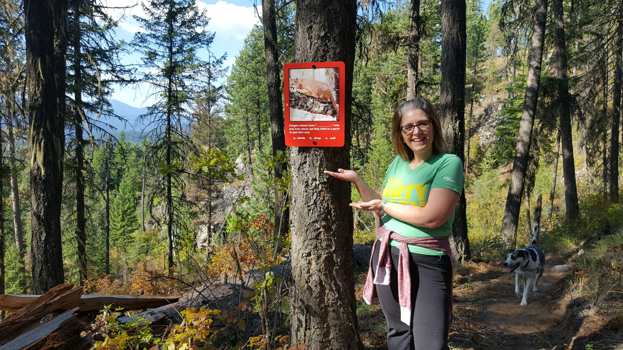 Cindy Stover in Cougar Country